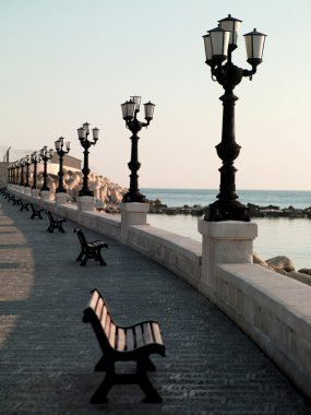 Embankment in Italy clipart