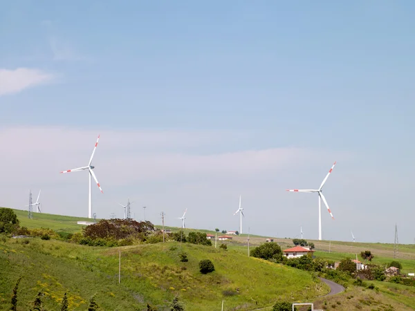 Wind towers — Stock Photo, Image