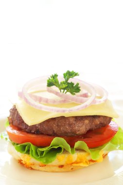 lezzetli hamburger