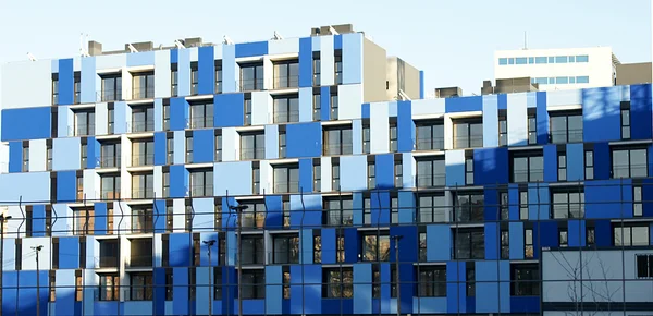 EDificio azul — Stock Photo, Image