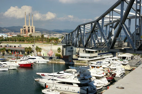 Puente de Port Forum — Stockfoto