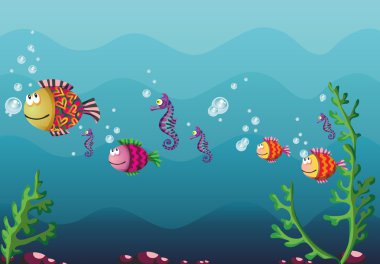 Underwater clipart