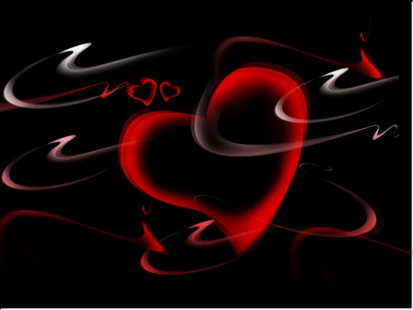 stock image Abstract Love Shapes