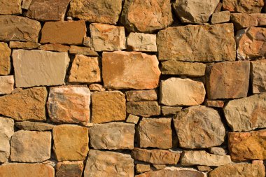 Stone wall background clipart