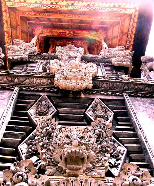 stock image Balinese skulpture