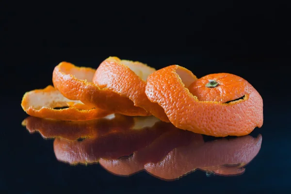 螺旋橙皮 — 图库照片