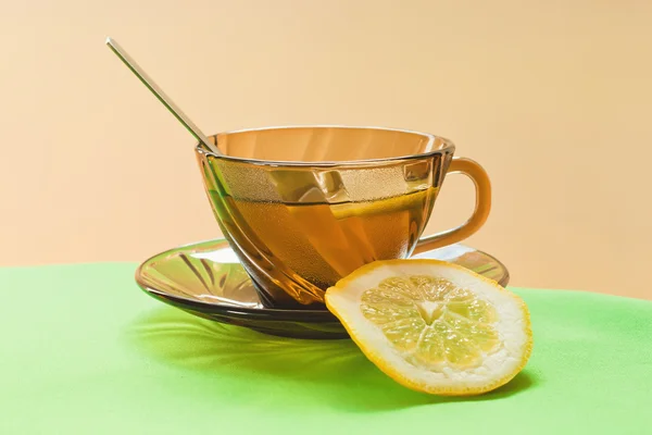 Cup with tea — Stock Photo, Image