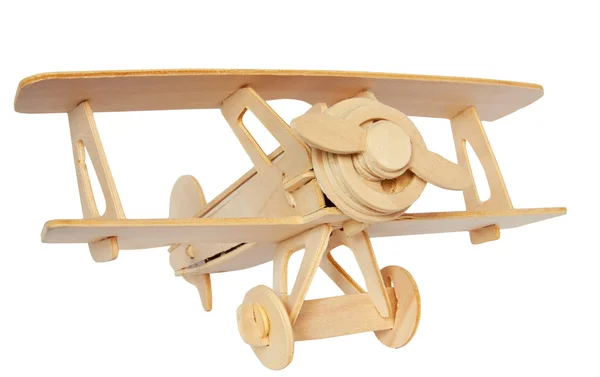 Modèle d'avion en bois — Photo
