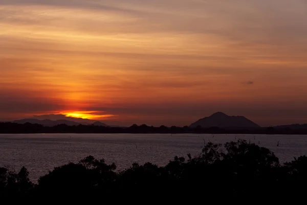 stock image Sunset in Anuradhapura