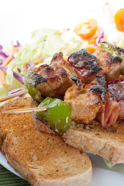 Chicken kebab — Stock Photo, Image