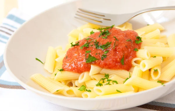 Pasta y tomate — Foto de Stock