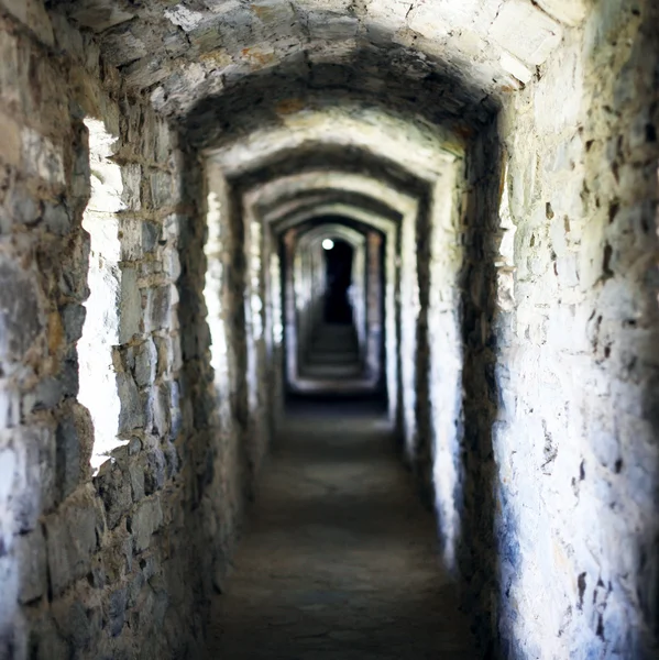 Stone tunnel — Stock Photo, Image