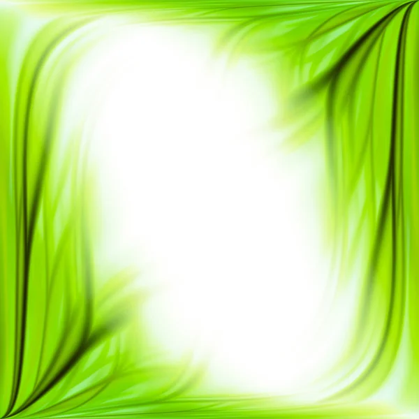 Зелена трава рамка фону — стокове фото