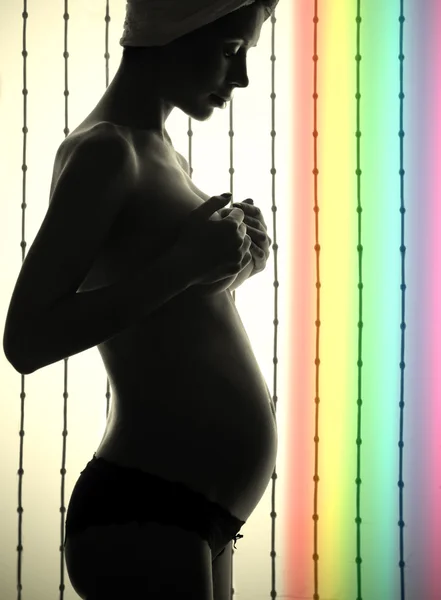 Mujer embarazada. — Foto de Stock