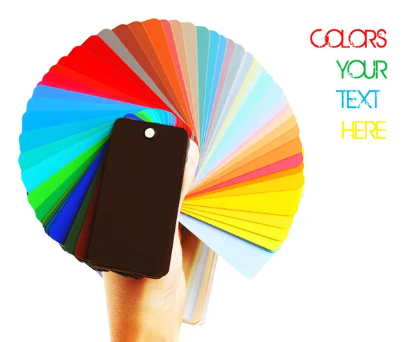 Gama de cores — Fotografia de Stock