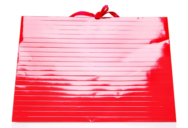 Red Shopping Bag — Stock Photo, Image
