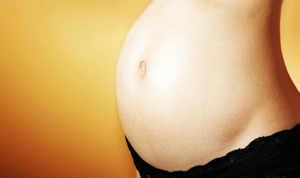 Donna incinta sana — Foto Stock