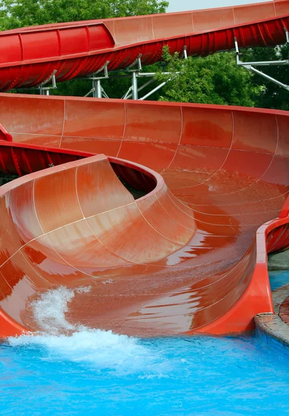 stock image Aquapark slide