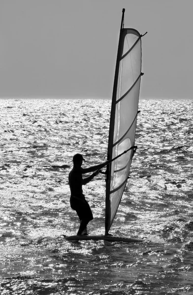 Rüzgar sörfçüsü — Stok fotoğraf