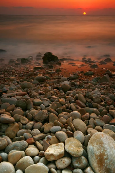 落日的海景 — 图库照片