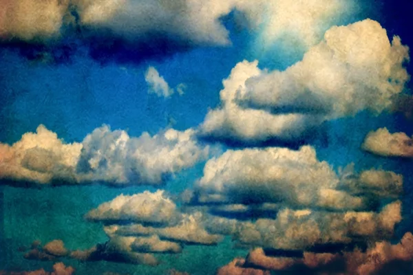 Grunge 天空背景 — 图库照片