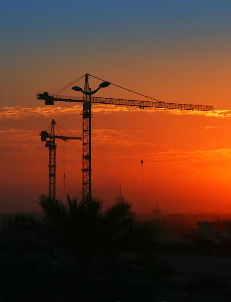 stock image Construction crane