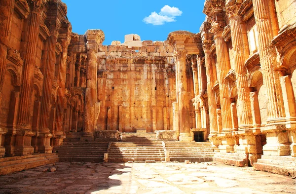 Jowisz w świątyni, baalbek, Liban — Zdjęcie stockowe