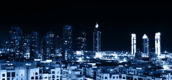 Staden på natten — Stockfoto