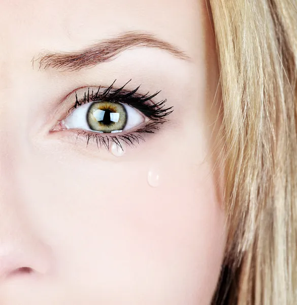 Ağlayan Kadın — Stok fotoğraf