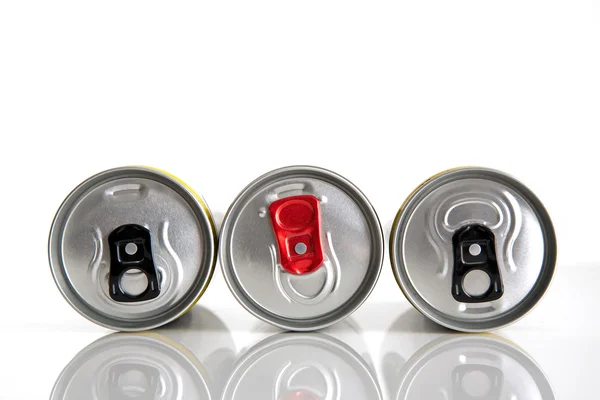 Beverage cans — Stock Photo, Image