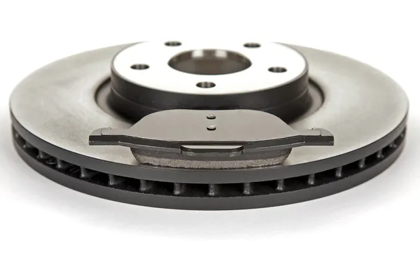 Brake disc and brake pad — Stock Photo, Image