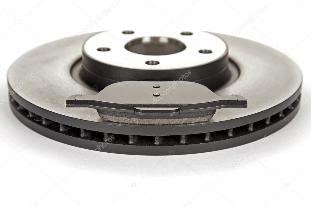 Brake disc and brake pad