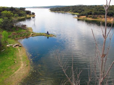 Marsh view ile balıkçı