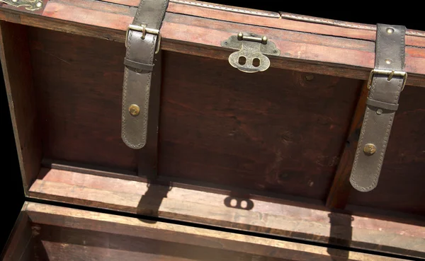 Ein altes Kofferraumdetail — Stockfoto