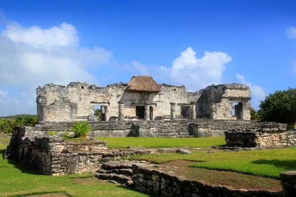 Стародавні майя Тулум руїни Кінтана-Роо Мехіко — стокове фото