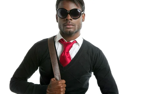 Fashion african handsome young man — Stock Photo, Image