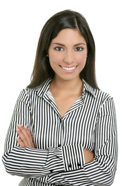 Brunette from India bussinesswoman student — Stock Photo, Image