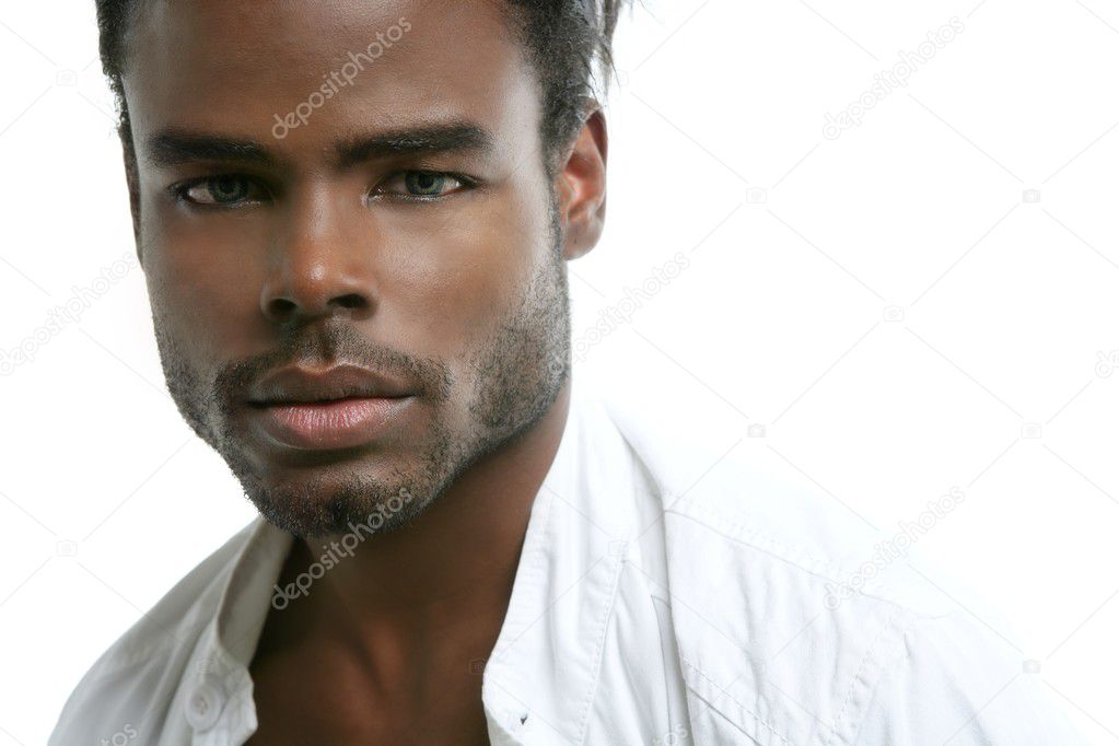 Handsomen black fashion african young man