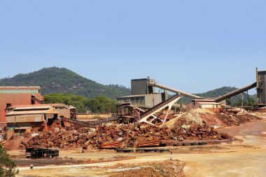 Kazı metal açık maden riotinto