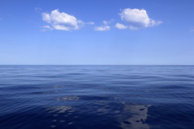 mavi deniz horizon okyanus sakin mükemmel