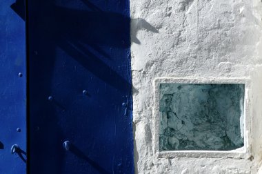 sokak detay, Ibiza Akdeniz evleri