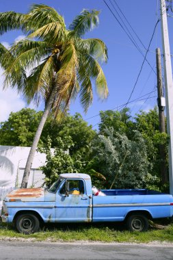 Key west vintage park araba, Güney Florida