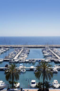 Moraira marina deniz manzarası alicante İspanya