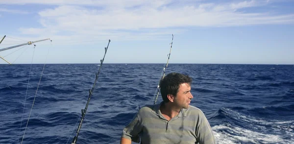 Rybář velké hry mořské fisher loď — Stock fotografie