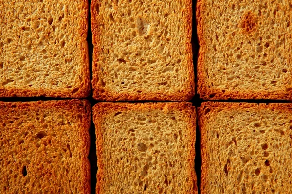 Toastový chléb řezy — Stock fotografie