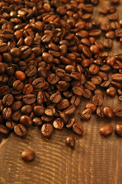 Texture de grains de café grillés — Photo