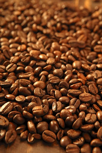 Geröstete Kaffeebohnen Textur — Stockfoto