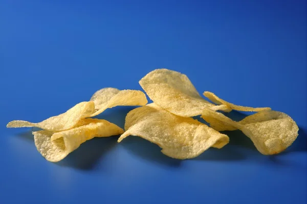 Gebakken aardappels, chips — Stockfoto