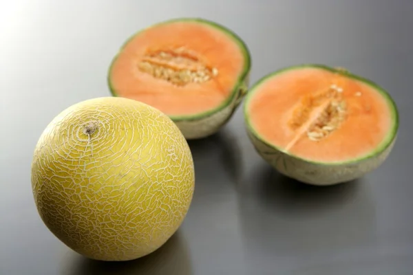 Due frutti di melone — Foto Stock