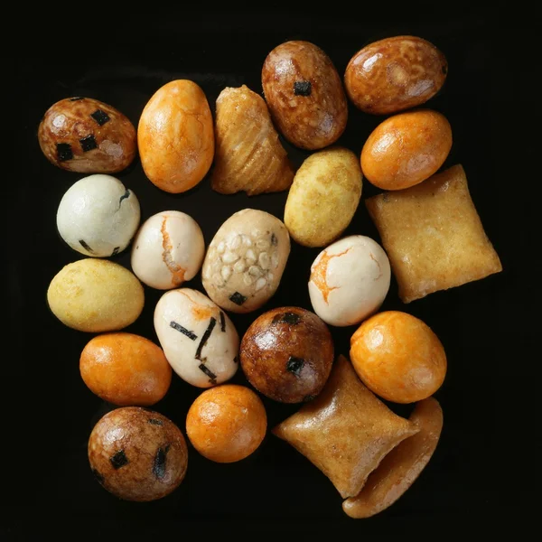 Variado Japón color snack apetizer studio —  Fotos de Stock